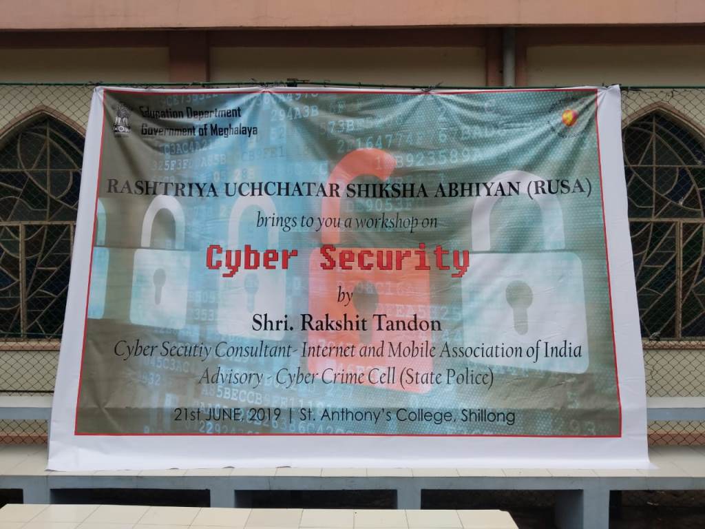 Workshop on Cyber Security | 21st June, 2019